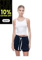 Short Azul Estampado Mujer Azul de Gef