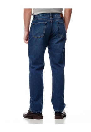 Jean Regular índigo Medio Hombre Azul