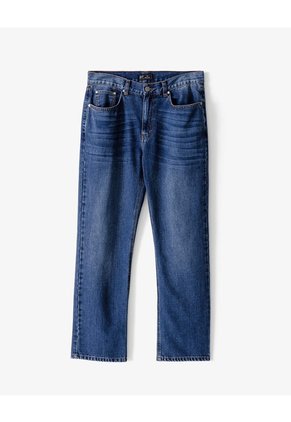 Jean Regular índigo Medio Hombre Azul