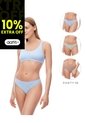 Panty Cachetero Seamless Tiro Medio X3unds Surtido Mujer Multicolor de Gef