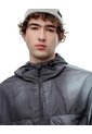 Chaqueta Liviana Utilitaria Estampada Hombre Gris de Gef