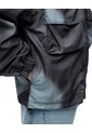 Chaqueta Liviana Utilitaria Estampada Hombre Gris de Gef