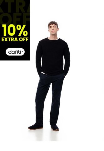 Pantalón Chino Slim Algodón Azul Hombre Azul Gef