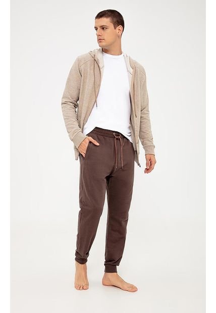 Pantalón Sudadera Café Gef Krosh