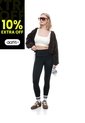 Legging Deportivo Secado Rápido Negro Mujer Negro de Gef