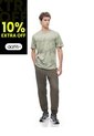Jogger Regular Tiro Medio Café Hombre Cafe de Gef