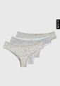 Pantie X3 Gris-Blanco Gef de Gef