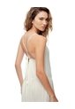 Vestido Largo Bloques Blanco Mujer Blanco de Gef