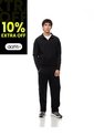 Pantalón Relax Secado Rápido Negro Hombre Negro de Gef