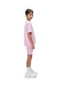 Camiseta + Biker Algodón Rosado Niña Rosa de Gef