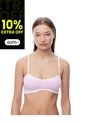 Top Soporte Medio Seamless Rosado Mujer Rosa de Gef