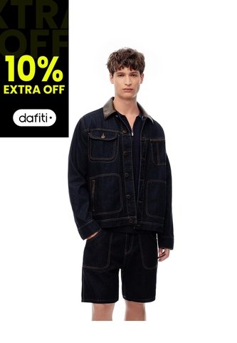 Bermuda Regular índigo Oscuro Hombre Azul Gef