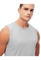 Camisilla Deportiva Antibacterial Gris Hombre Gris de Gef