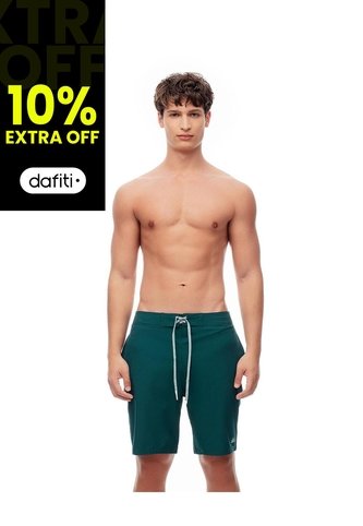 Pantaloneta De Baño Verde Hombre Verde Gef