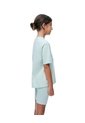 Camiseta + Biker Algodón Azul Niña Azul de Gef