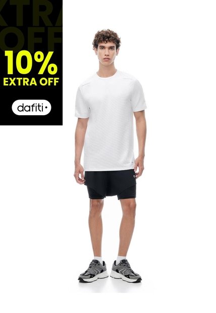 Pantaloneta Deportiva Malla Interna Negra Hombre Negro