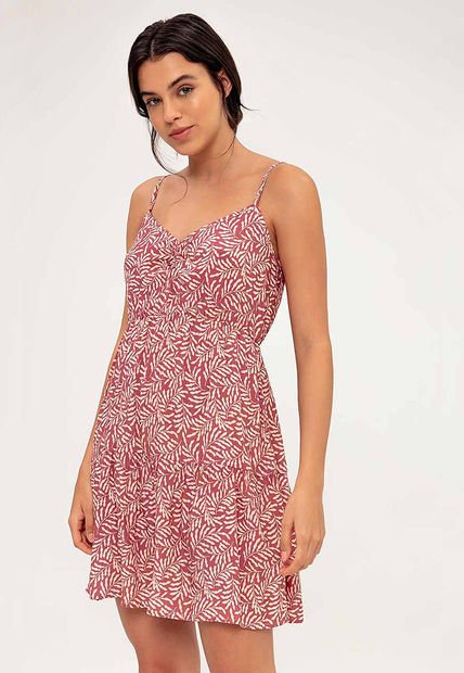 Vestido Corte Terracota Gef Pinamar