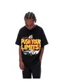 Camiseta Regular Hot Wheels Negra Niño Negro de Gef