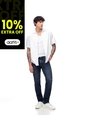 Jean Straight índigo Oscuro Hombre Azul de Gef