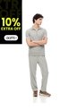 Pantalón Deportivo Secado Rápido Taupe Hombre Marron de Gef