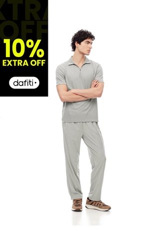 Pantalón Deportivo Secado Rápido Taupe Hombre Marron Gef