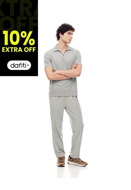 Pantalón Deportivo Secado Rápido Taupe Hombre Marron