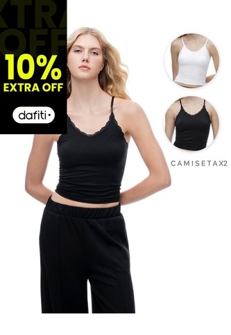 Camisilla Slim Seamless X2unds Surtidas Mujer Multicolor Gef