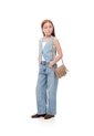 Chaleco Denim Regular índigo Medio Niña Azul Oscuro de Gef