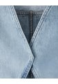 Chaleco Denim Regular índigo Medio Niña Azul Oscuro de Gef