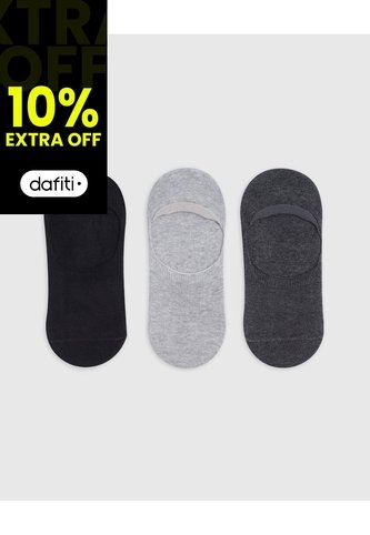 Medias Hombre Baleta Algodón Pack X3 Surtido Gef