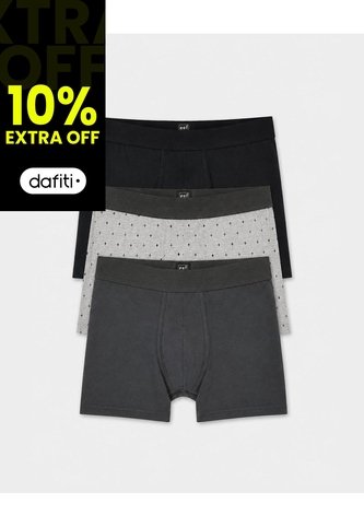 Bóxer Medio Algodón Jersey X3unds Surtido Hombre Multicolor Gef