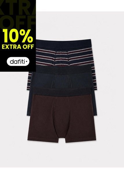 Bóxer Medio Algodón Jersey X3unds Surtido Hombre Multicolor