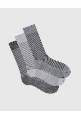 Medias Hombre Largas Algodón Pack X3 Surtido Gef