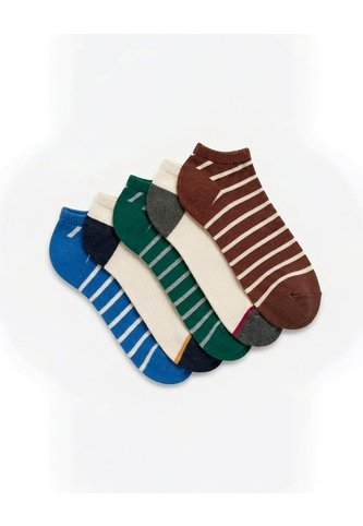 5 Pares De Medias Tobilleras Surtido Niño Multicolor Gef