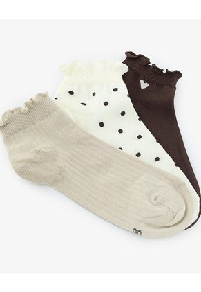 Medias Mujer Tobillera Pack X3 Surtido