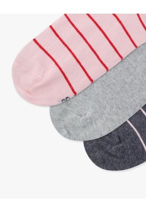 Medias Mujer Largas Algodón Pack X3 Surtido