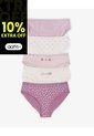 5 Pantys Clasico Punto Tiro Medio Surtido Niña Multicolor de Gef