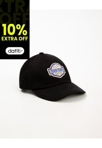 Gorra Bordada Negra Unisex Gef
