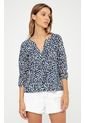 Blusa Azul-Blanco Gef Llara de Gef