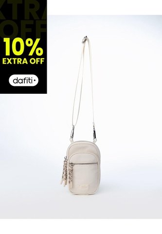 Bolso Tipo Bandolera Beige Niña Gef