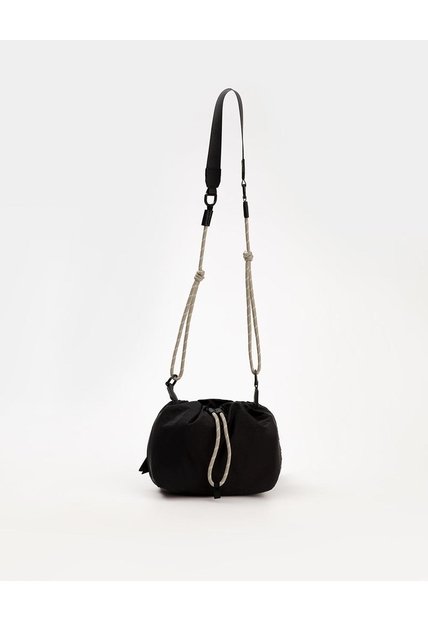 Bolso Bucket Negro Mujer