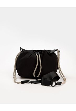 Bolso Bucket Negro Mujer
