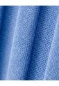 Vestido Largo Tejido Acanalado Azul Mujer Azul de Gef