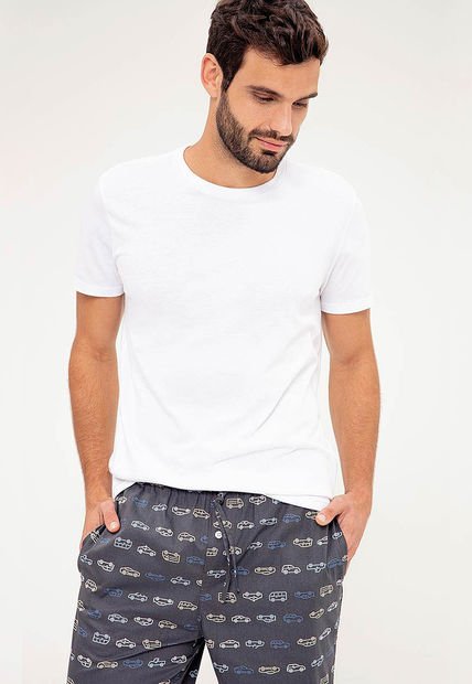 Gef Camiseta Blanca De Algodon Hombre Camiseta Blanco Gef Compra