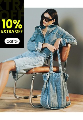Tote Bag Denim Gef