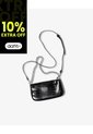Bolso Baguette Texturizado Negro Mujer de Gef