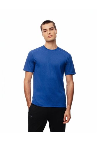 Camiseta Deportiva Control Humedad Azul Hombre Azul Gef