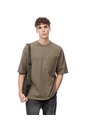 Camiseta Regular Algodón Café Hombre Cafe de Gef