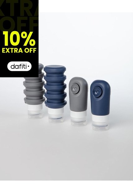 Set Botellas De Silicona Para Viaje X4unds Surtidos Mujer