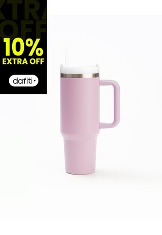 Termo Pitillo Térmico Rosado 1.100ml Gef